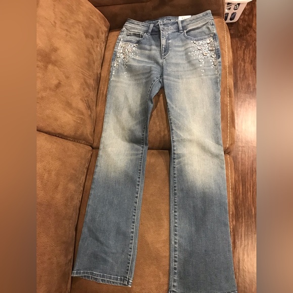 INC boot leg jeans - Picture 3 of 4